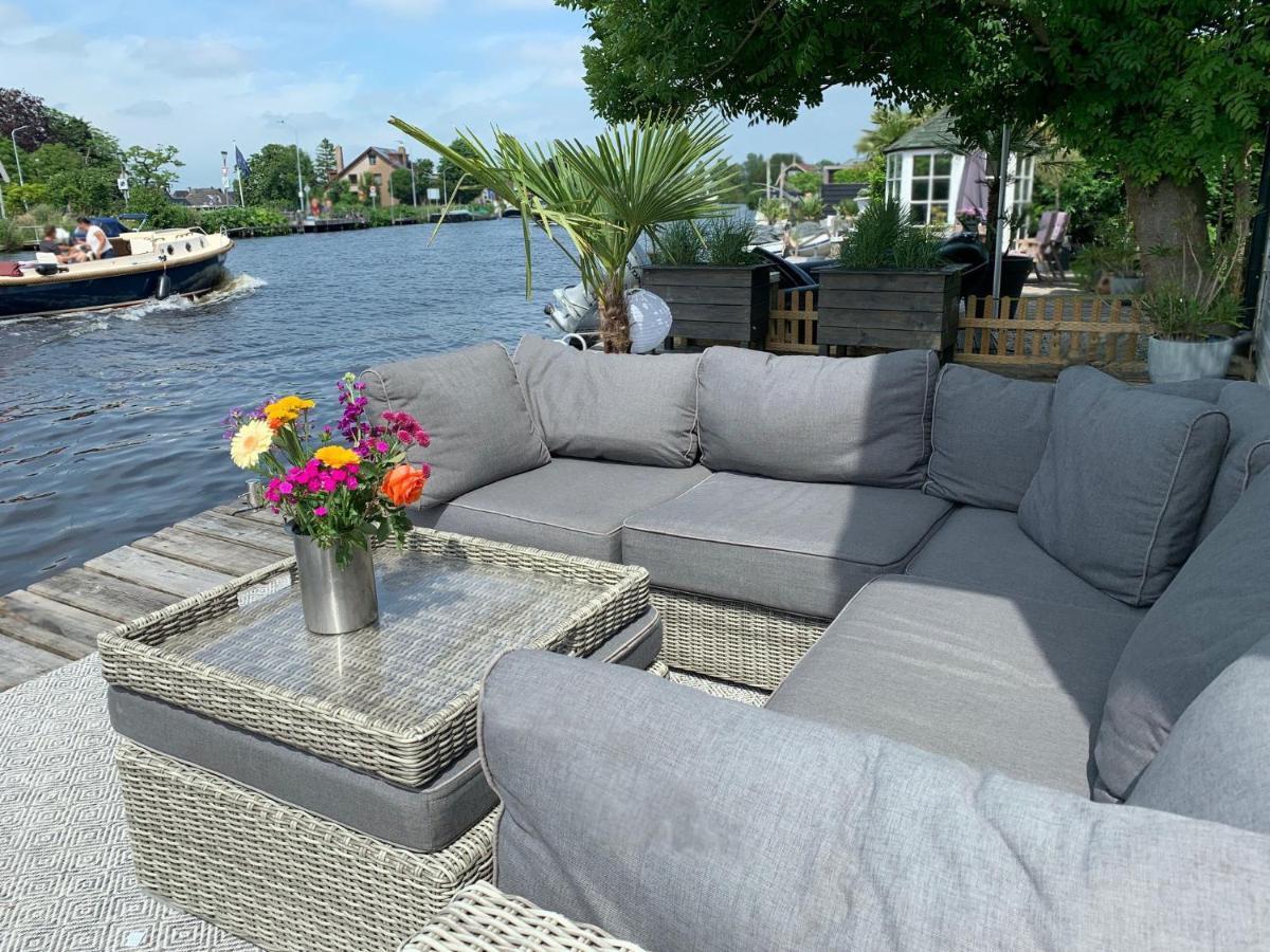 Holiday Home At The Water, Fire Place, Boat And Sup Rent, Near Amsterdam Aalsmeer Buitenkant foto