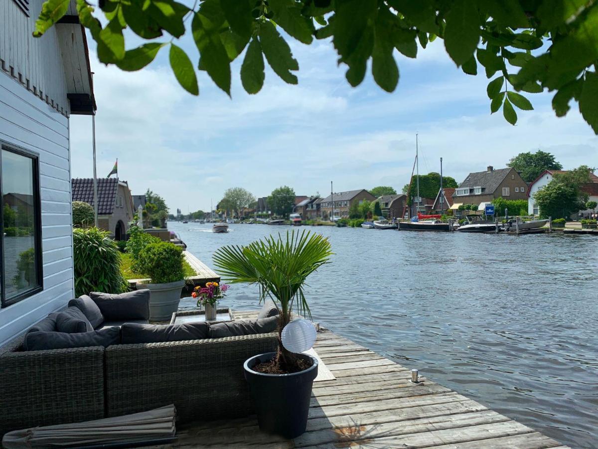 Holiday Home At The Water, Fire Place, Boat And Sup Rent, Near Amsterdam Aalsmeer Buitenkant foto